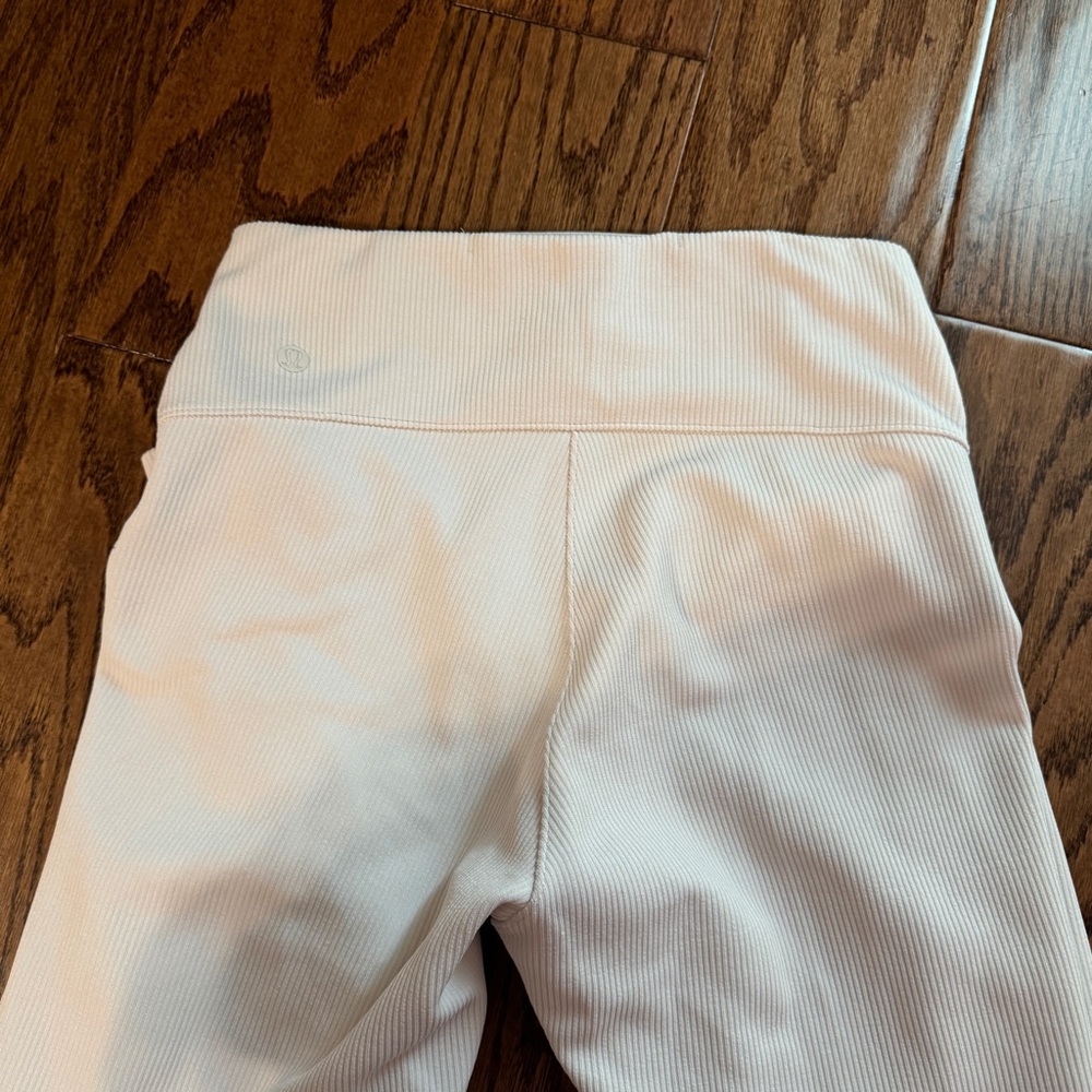 LULULEMON Brushed Softstreme Ribbed Zip Flared Pants 32.5" Inseam - Picture 8 of 13